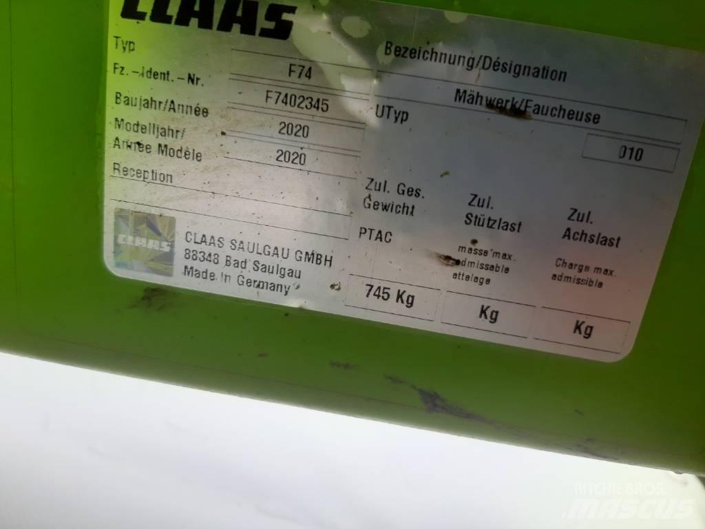 CLAAS disco 3150 f جزازات مكيفات