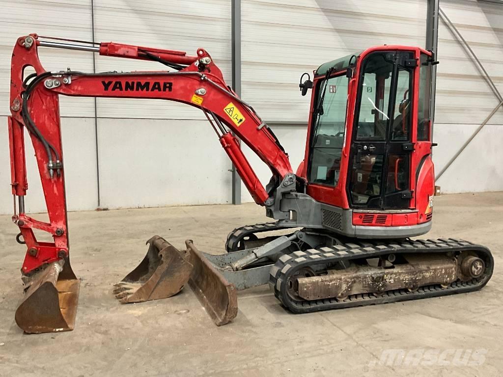 Yanmar Vio 50 U حفارات صغيرة أقل من 7 طن (حفارات صغيرة)