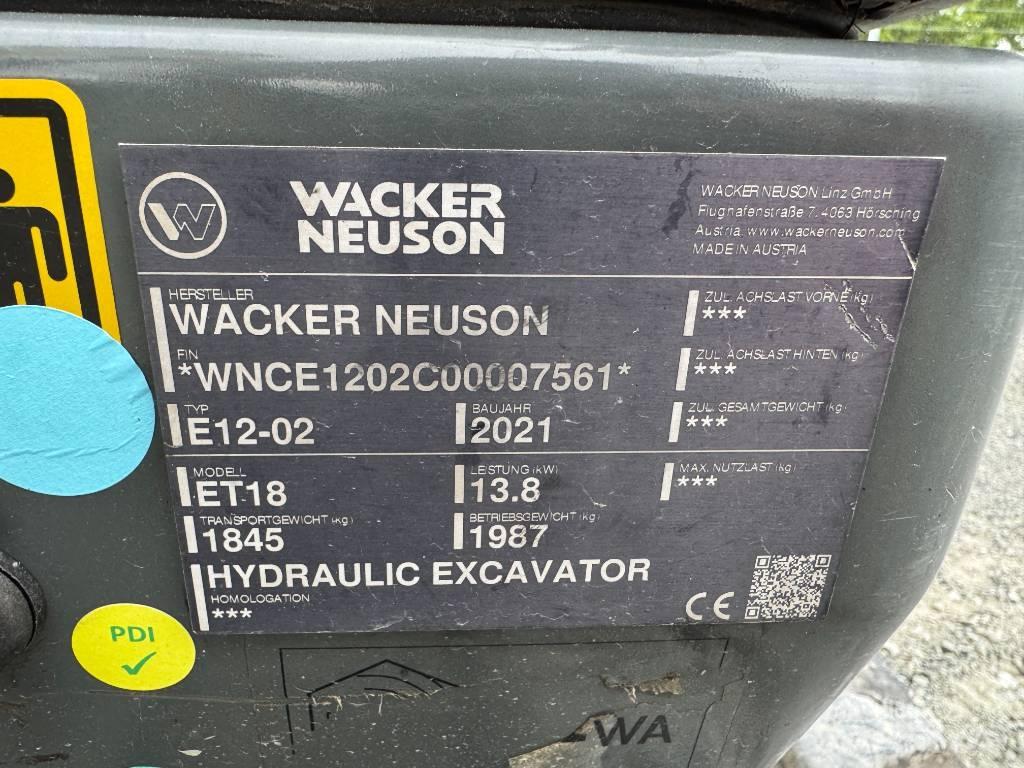 Wacker Neuson ET18 حفارات زحافة