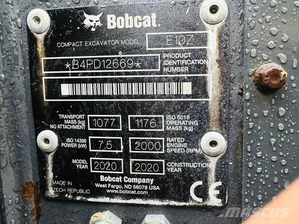 Bobcat E 10z حفارات صغيرة أقل من 7 طن (حفارات صغيرة)