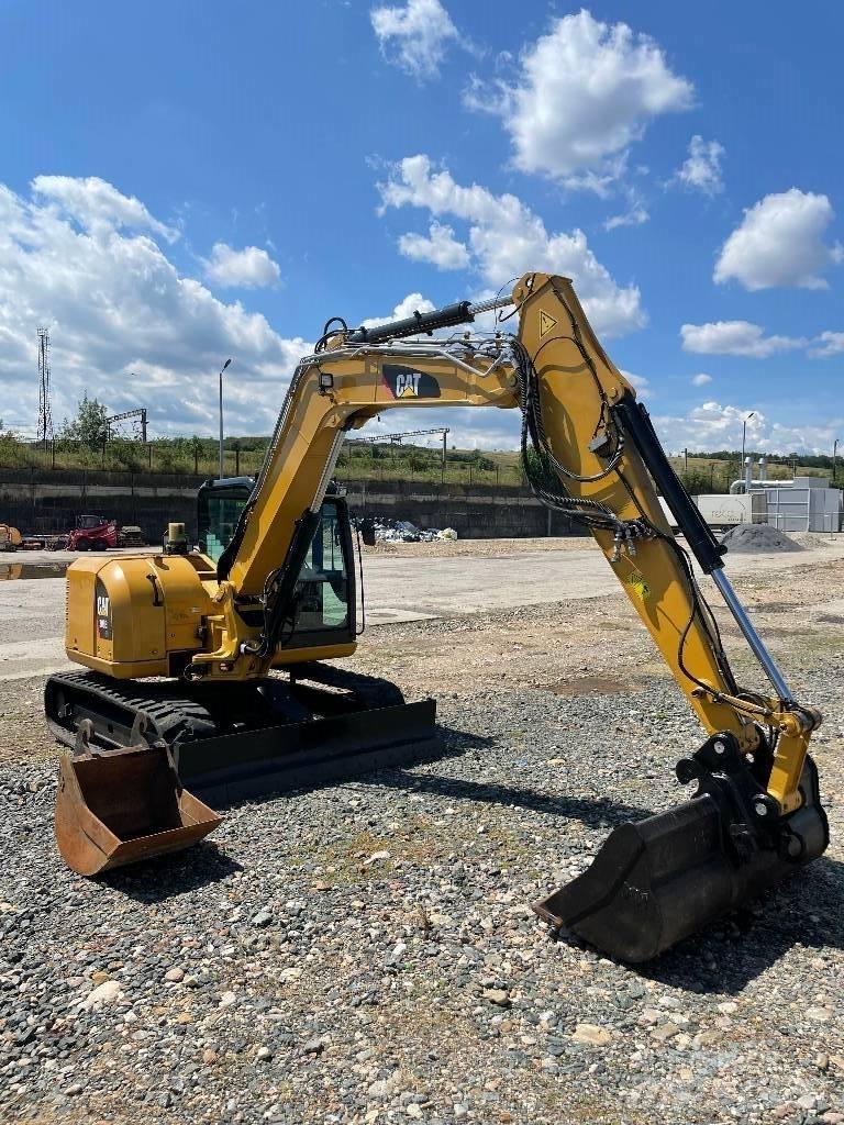 CAT 308 E 2 CR حفارات وسط 7 طن - 12 طن