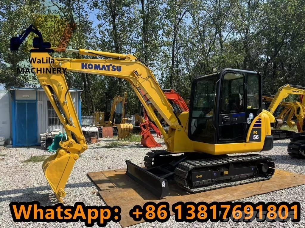 Komatsu PC 56 حفارات صغيرة أقل من 7 طن (حفارات صغيرة)