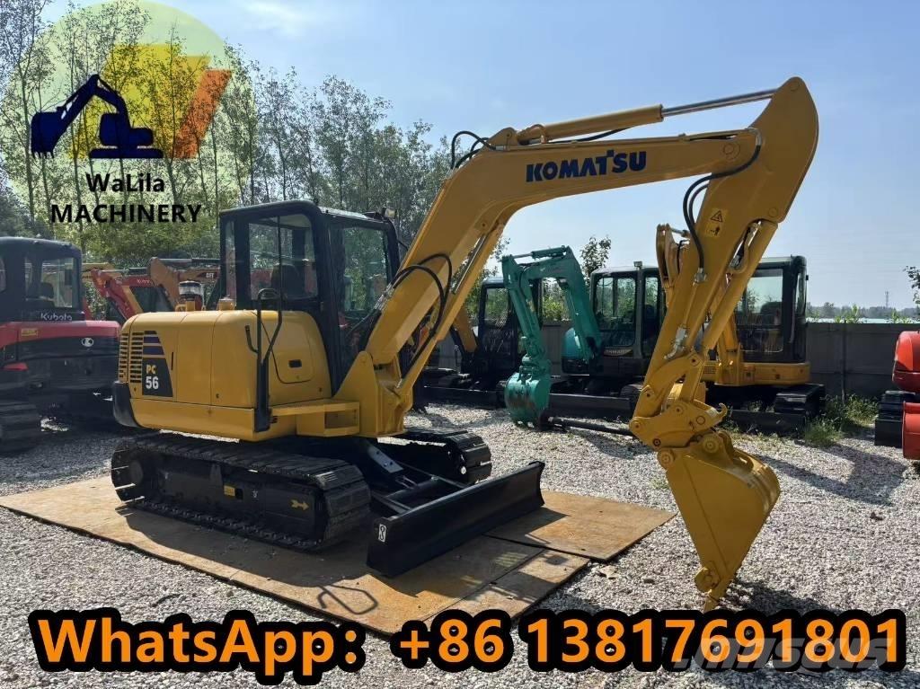 Komatsu PC 56 حفارات صغيرة أقل من 7 طن (حفارات صغيرة)