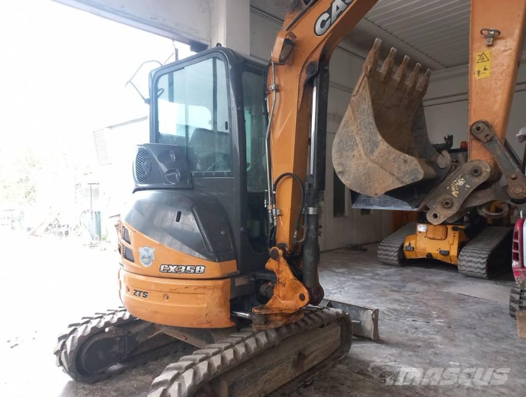 CASE CX 35 B ZTS حفارات صغيرة أقل من 7 طن (حفارات صغيرة)