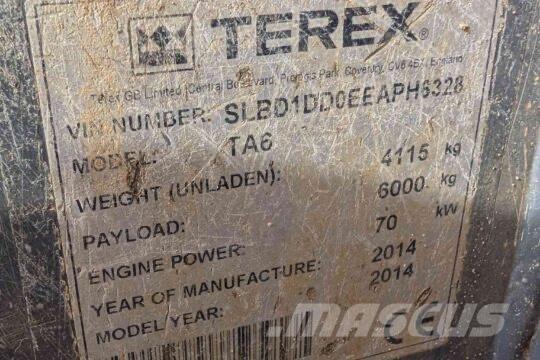 Mecalac TA 6 عربات نقل قلابة للمواقع