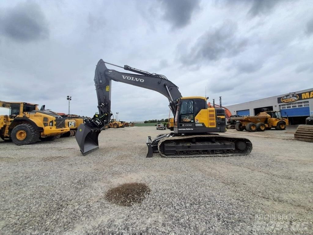 Volvo ECR 355 E حفارات زحافة