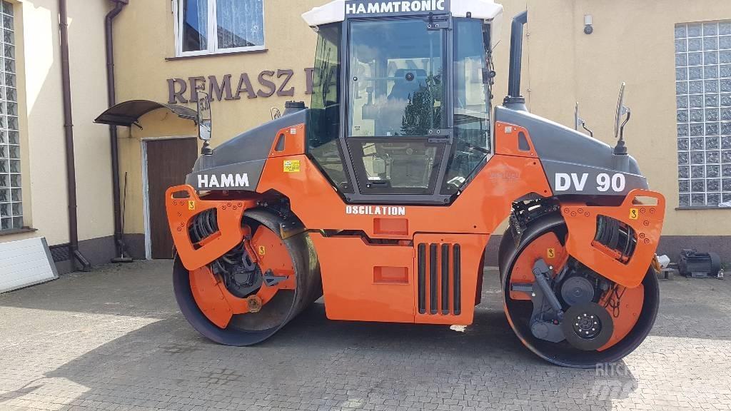 Hamm DV 90 VO مداحل ثنائية الاسطوانة