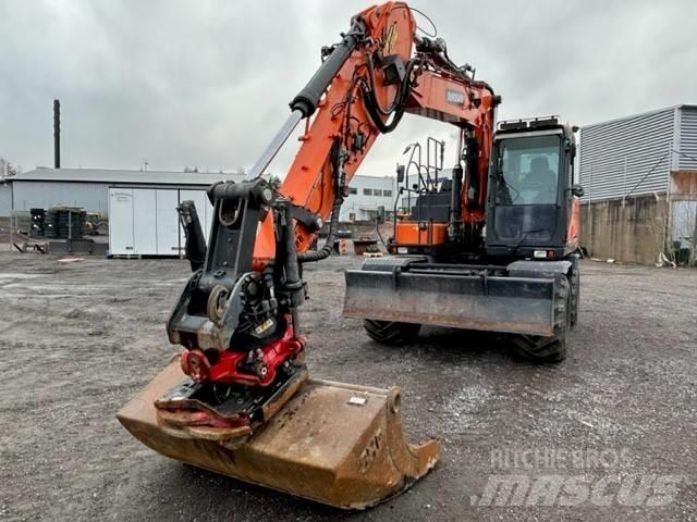 Doosan DX 170 W-5 حفارات بعجل