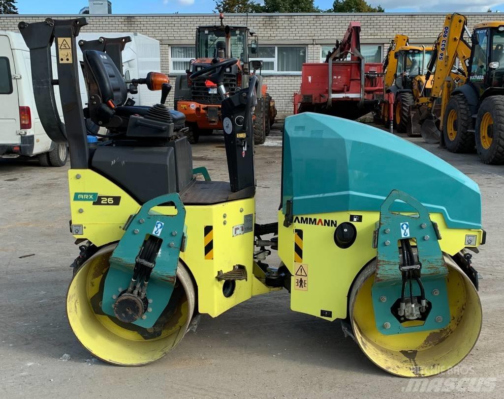 Ammann ARX 26 مداحل ثنائية الاسطوانة