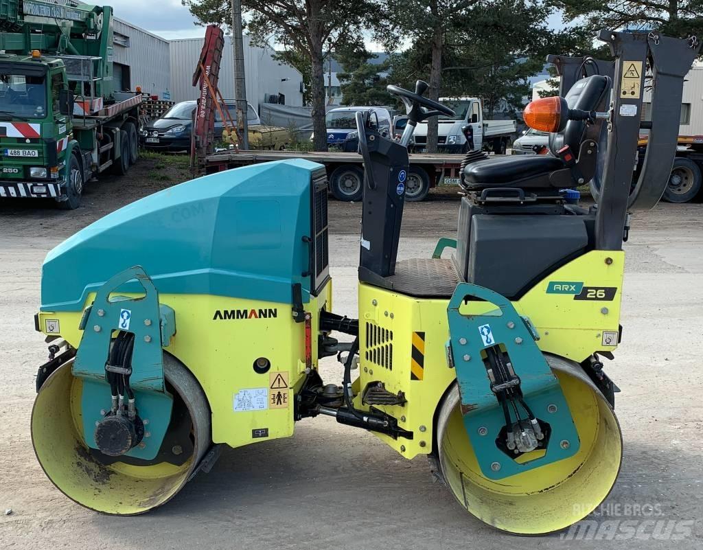 Ammann ARX 26 مداحل ثنائية الاسطوانة