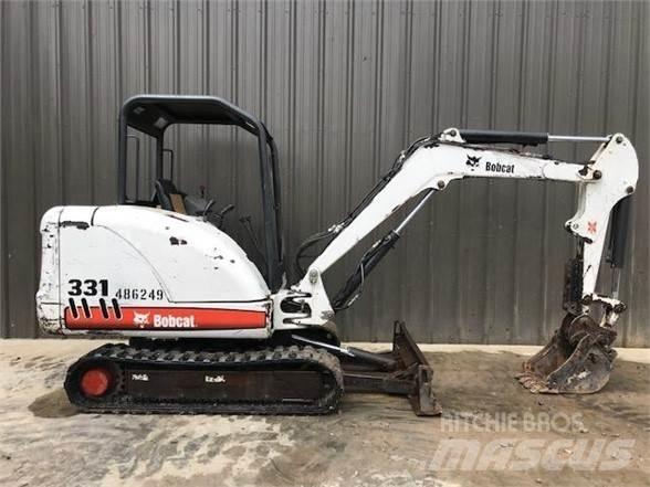 Bobcat 331G حفارات صغيرة أقل من 7 طن (حفارات صغيرة)