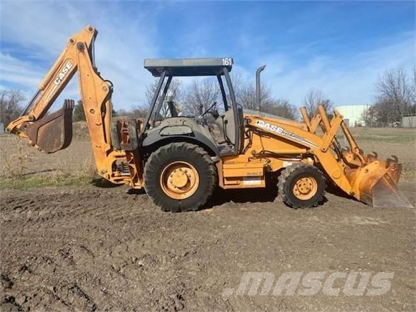 CASE 580SM II لوادر ذات جرافات عكسية