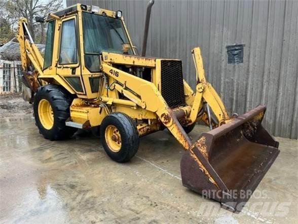 CAT 416 لوادر ذات جرافات عكسية