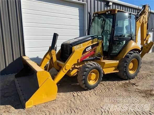 CAT 420E لوادر ذات جرافات عكسية