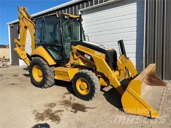 CAT 420E لوادر ذات جرافات عكسية