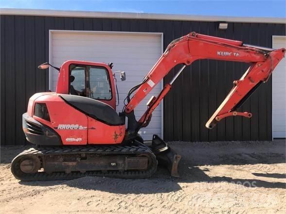 Kubota KX080-4 حفارات زحافة