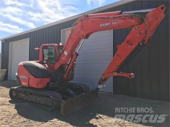 Kubota KX080-4 حفارات زحافة