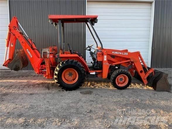 Kubota L35 لوادر ذات جرافات عكسية