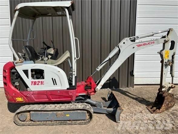 Takeuchi TB216 حفارات صغيرة أقل من 7 طن (حفارات صغيرة)