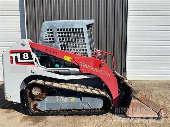 Takeuchi TL8 لوادر انزلاقية التوجيه