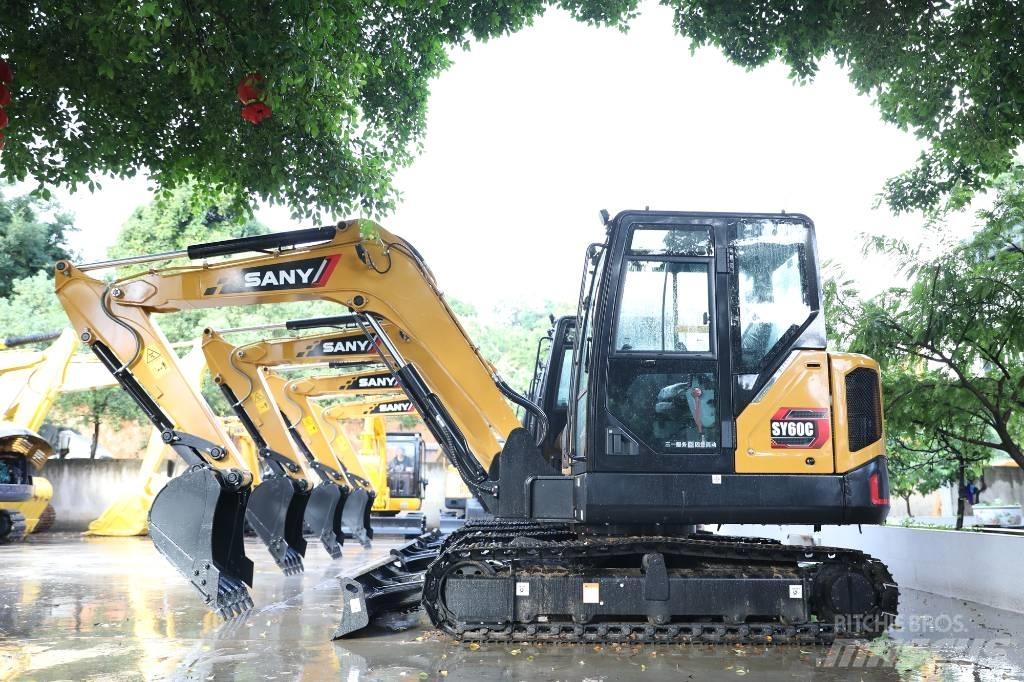 Sany SY 60 C حفارات صغيرة أقل من 7 طن (حفارات صغيرة)