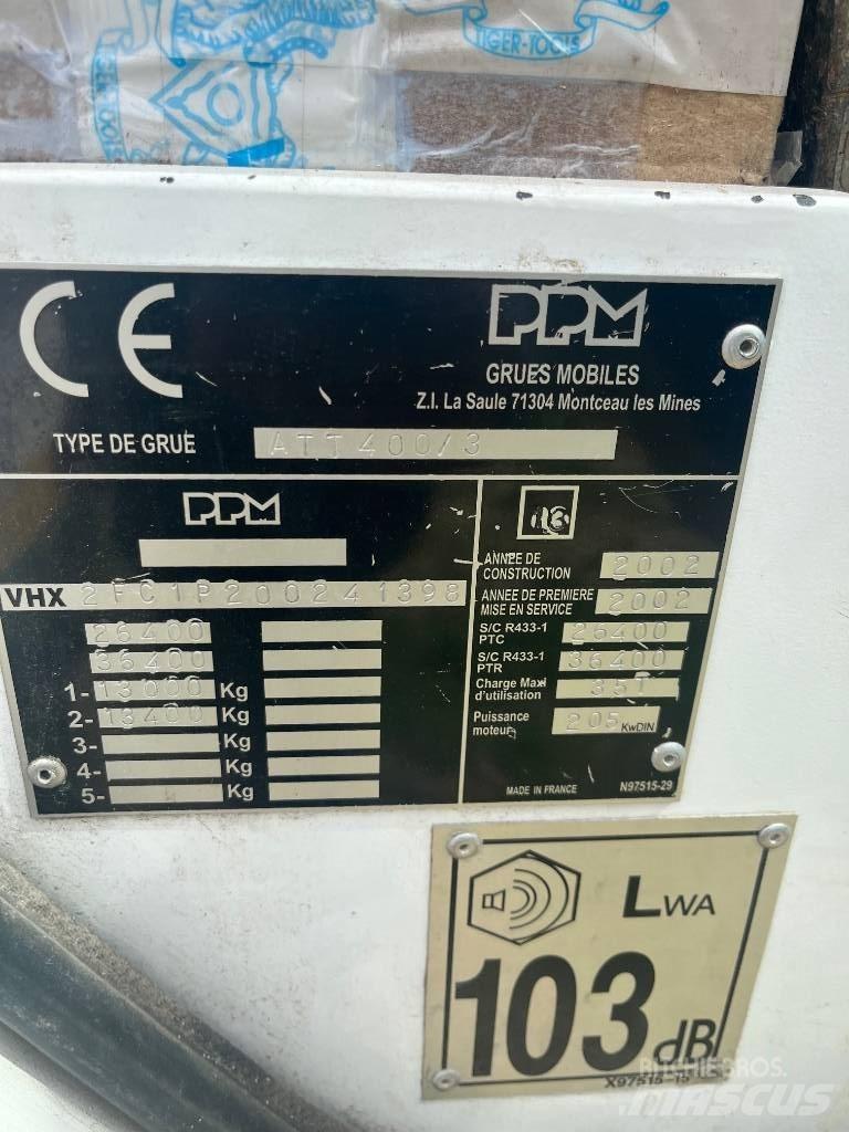 Terex PPM ATT 400/3 رافعات صالحة لكل أنواع الطرق