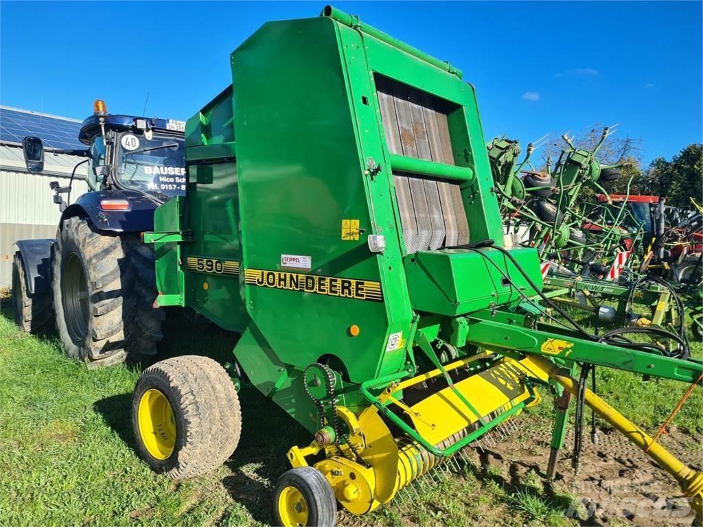 John Deere 590 محزمات مستديرة