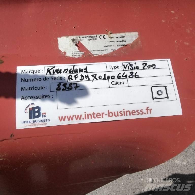 Kverneland VISIO 200 زحافات ساحقة