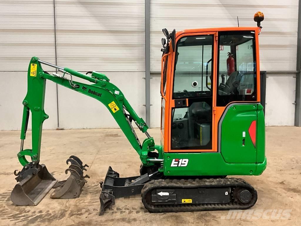 Bobcat E 19 حفارات صغيرة أقل من 7 طن (حفارات صغيرة)
