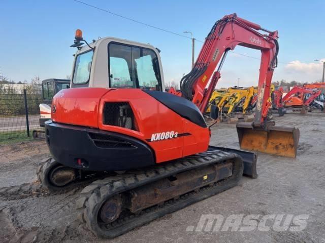 Kubota KX 080-3 حفارات وسط 7 طن - 12 طن
