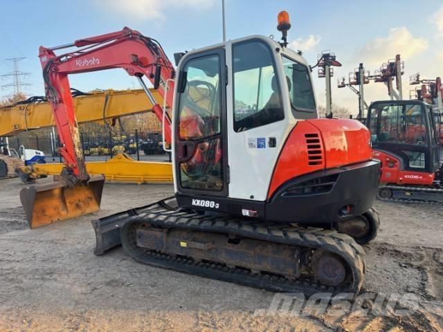 Kubota KX 080-3 حفارات وسط 7 طن - 12 طن