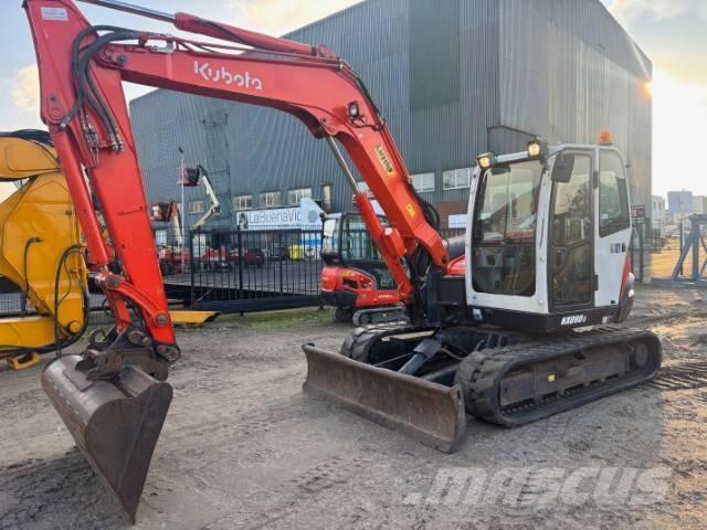 Kubota KX 080-3 حفارات وسط 7 طن - 12 طن