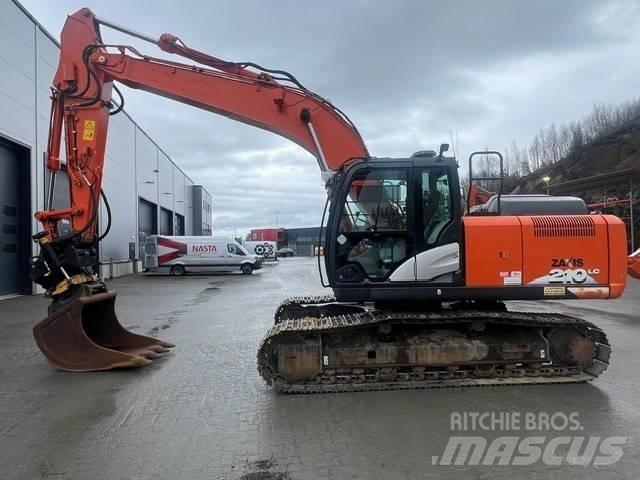 Hitachi ZX 210 LC-6 حفارات زحافة
