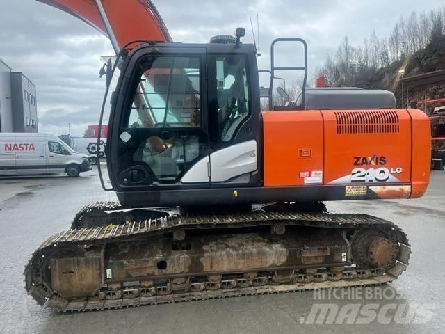 Hitachi ZX 210 LC-6 حفارات زحافة
