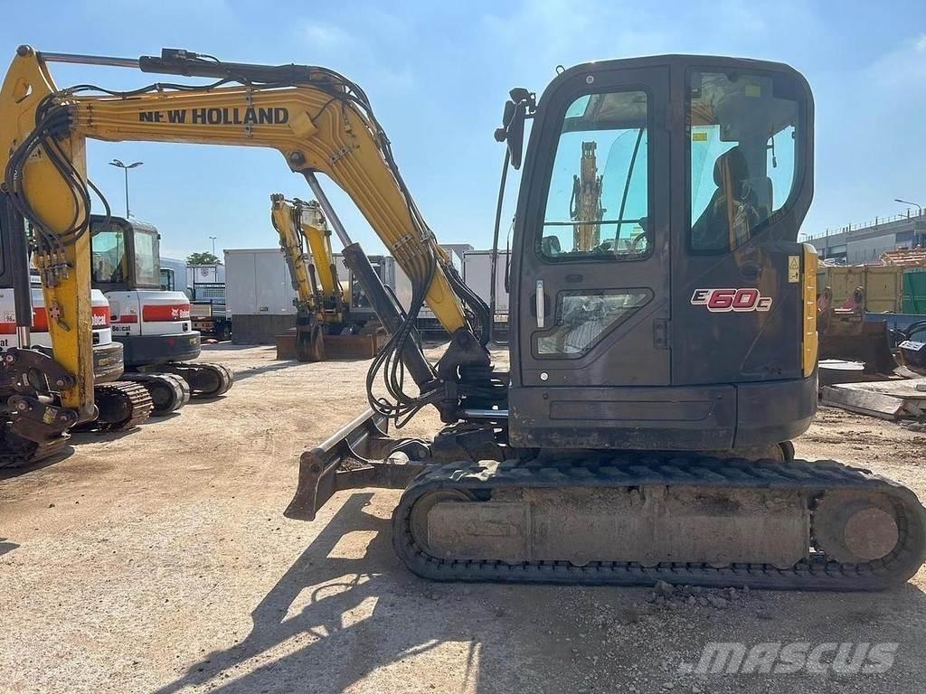 New Holland E60C حفارات صغيرة أقل من 7 طن (حفارات صغيرة)