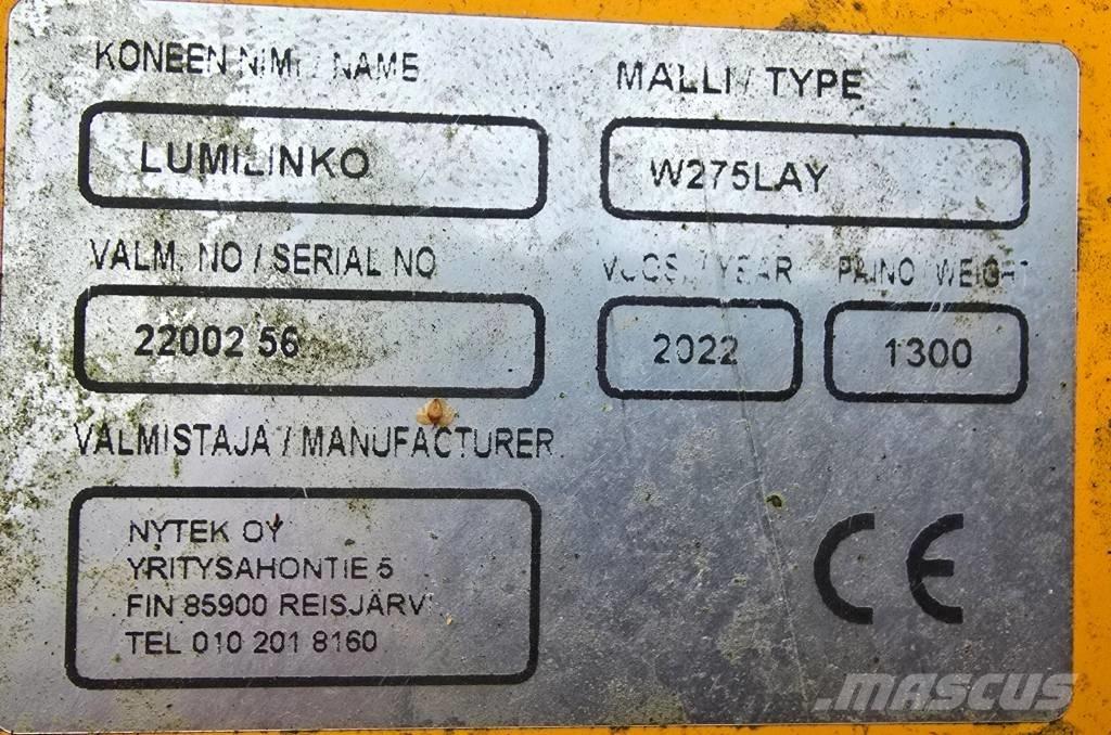Wieska W275LAY قاذفات الجليد