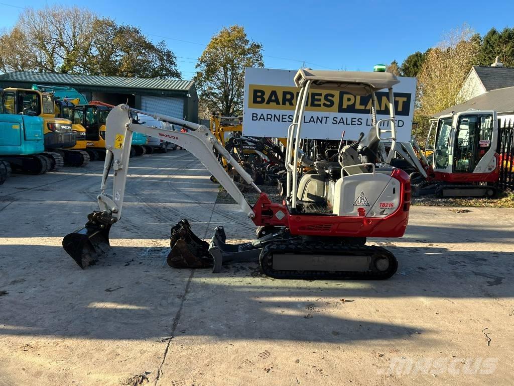 Takeuchi TB 216 حفارات صغيرة أقل من 7 طن (حفارات صغيرة)