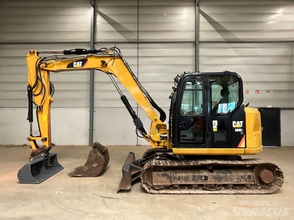 CAT 308 E 2 CR حفارات وسط 7 طن - 12 طن