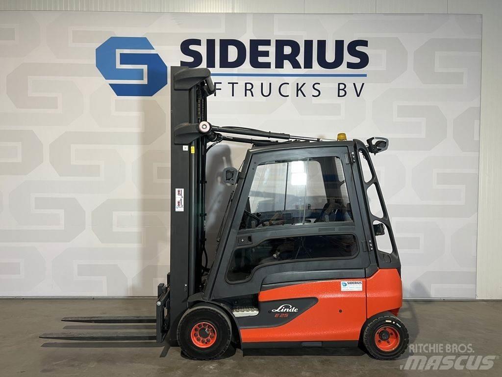 Linde E25L-01 شاحنات ذات رافعات شوكية تعمل بالكهرباء