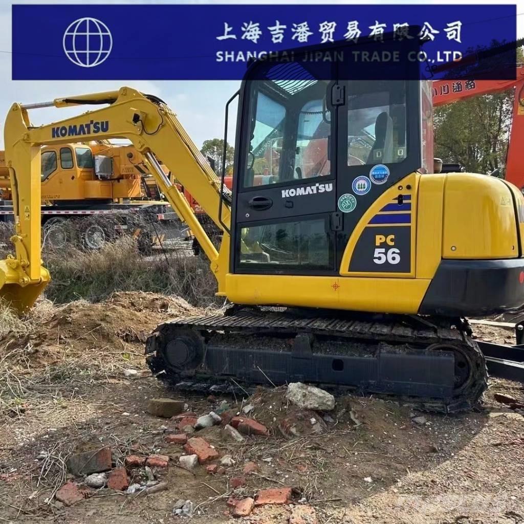 Komatsu PC 56 حفارات صغيرة أقل من 7 طن (حفارات صغيرة)