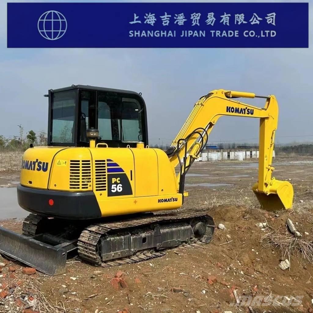 Komatsu PC 56 حفارات صغيرة أقل من 7 طن (حفارات صغيرة)