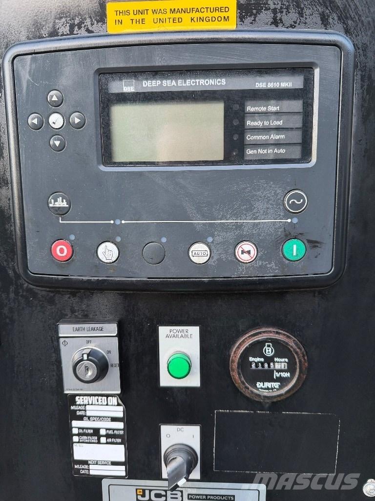 JCB G 300 RSJD مولدات ديزل