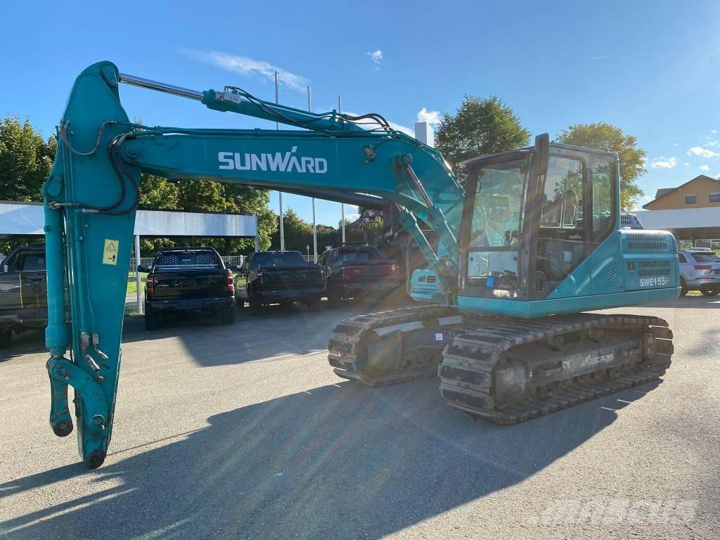 Sunward SWE 155 F حفارات زحافة