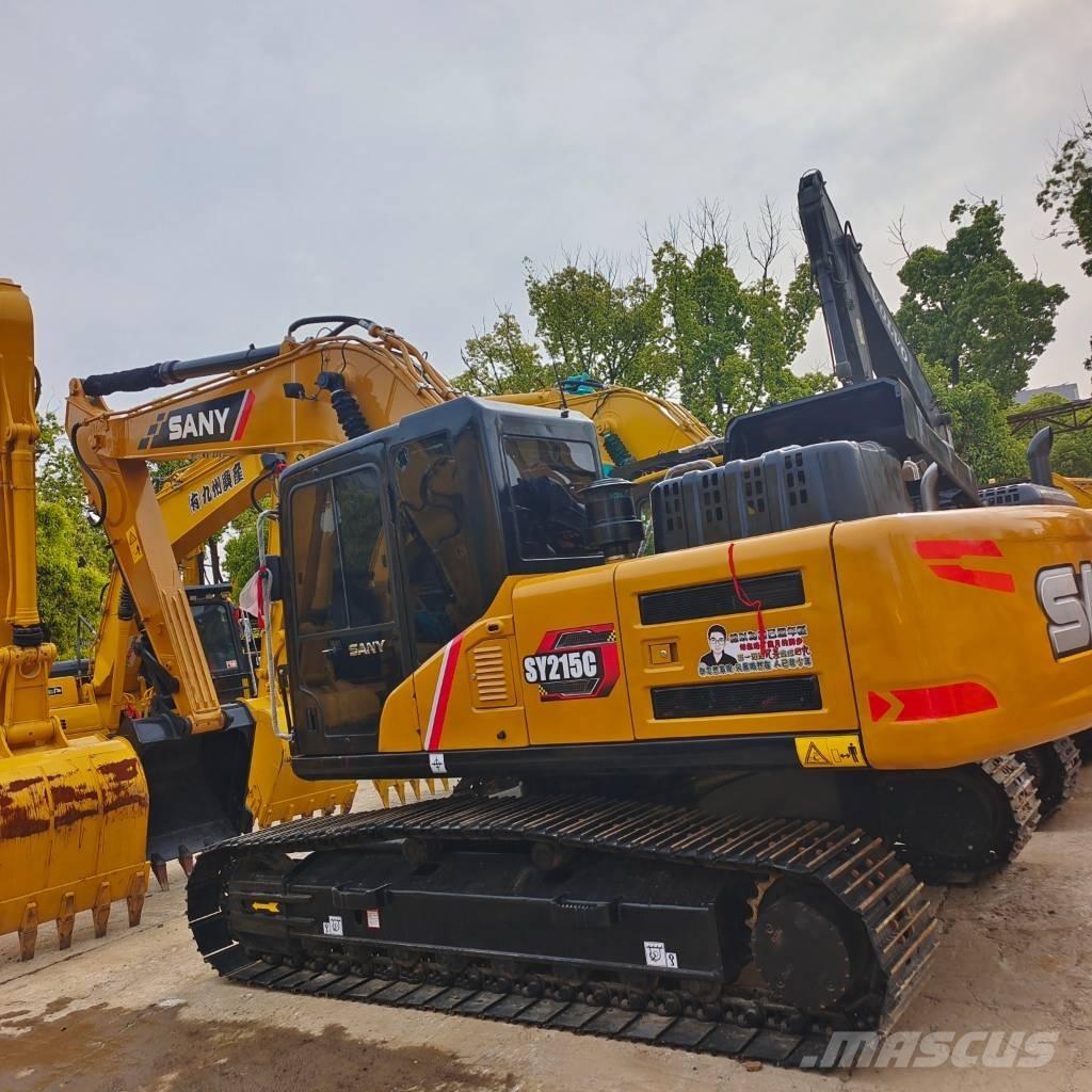Sany SY 215 C حفارات زحافة