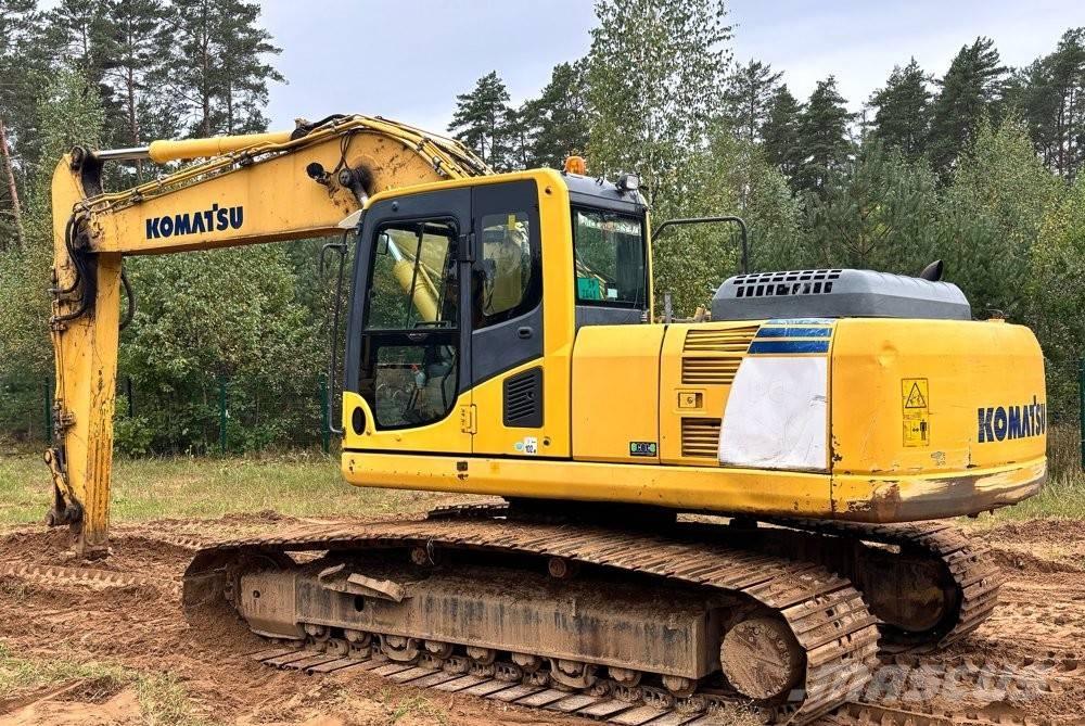 Komatsu PC 210 LC حفارات زحافة
