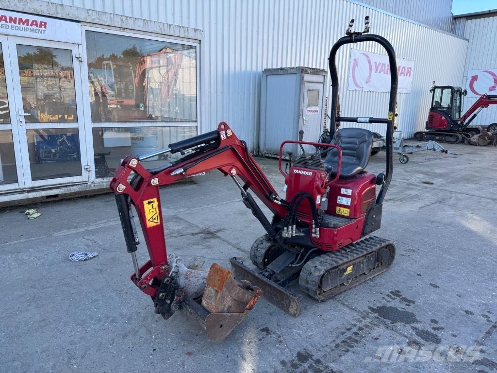 Yanmar SV08 (1E069) حفارات صغيرة أقل من 7 طن (حفارات صغيرة)