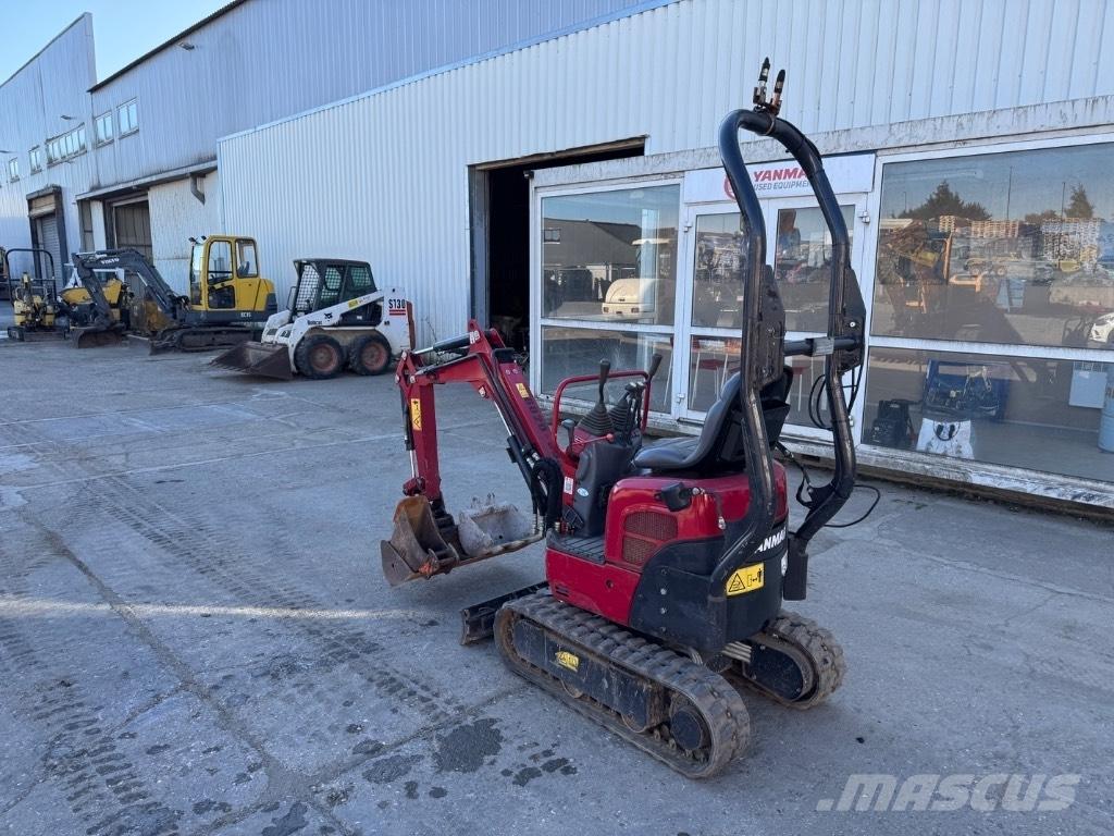 Yanmar SV08 (1E069) حفارات صغيرة أقل من 7 طن (حفارات صغيرة)