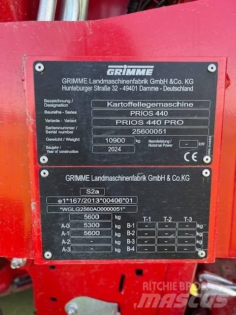 Grimme Prios 440 معدات زراعة البطاطس