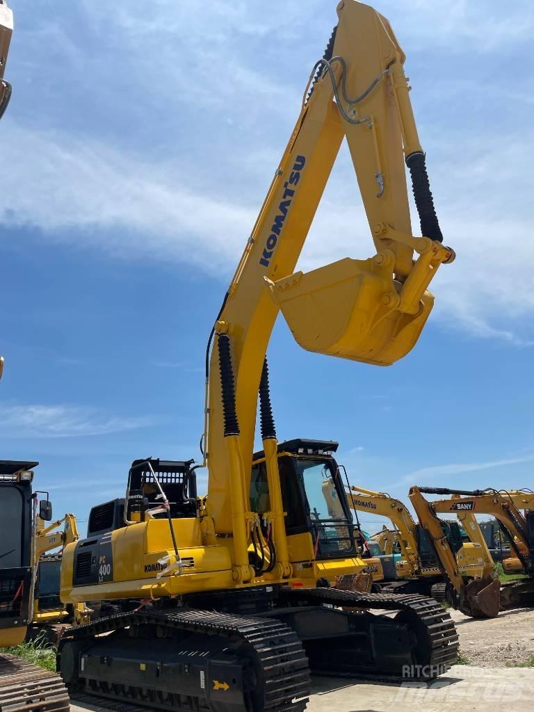 Komatsu PC 400 حفارات زحافة