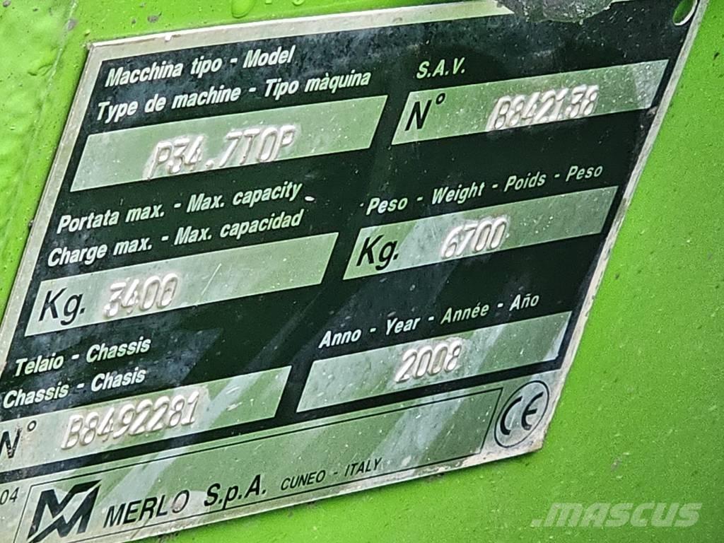 Merlo P 34.7 Top مناولات متداخلة